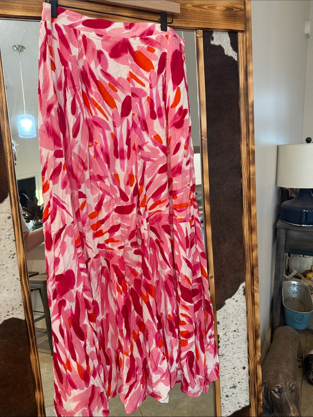 Pink/Orange Flowy Pants